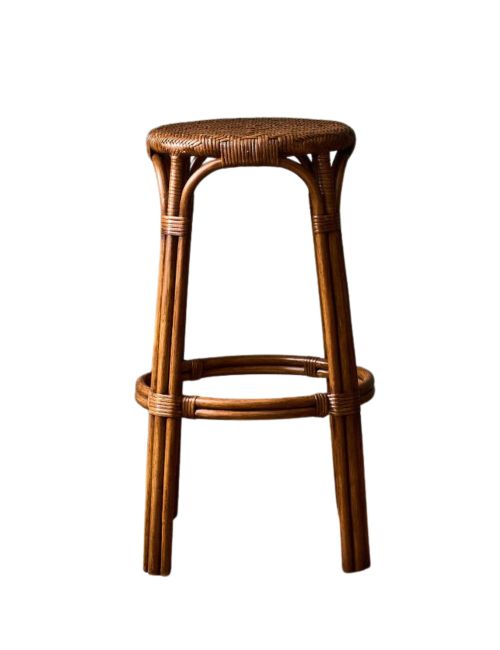 Sadie Rattan Bar + Thekenhocker