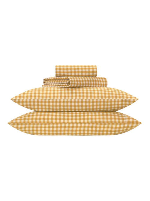 Europäisches Leinen-Spannbettlaken-Set 