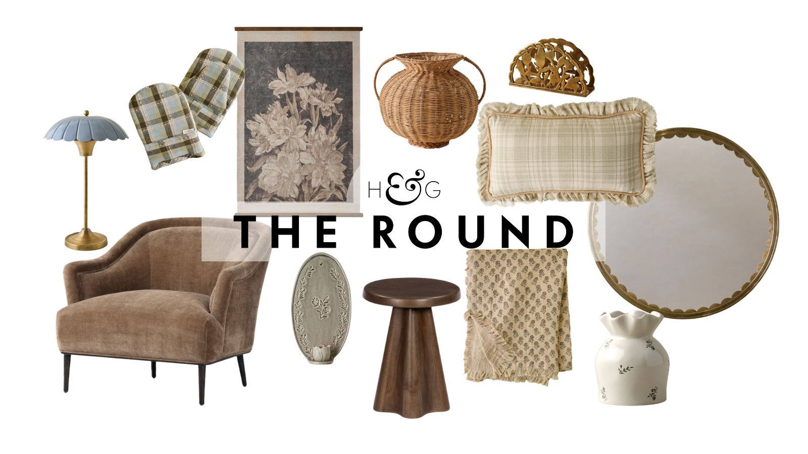 Eine Auswahl an Wohnaccessoires von Magnolia