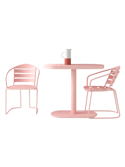 Gunner Ovales Bistro-Set 