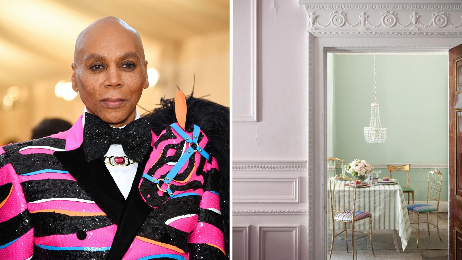 RuPaul / rosa Eingang