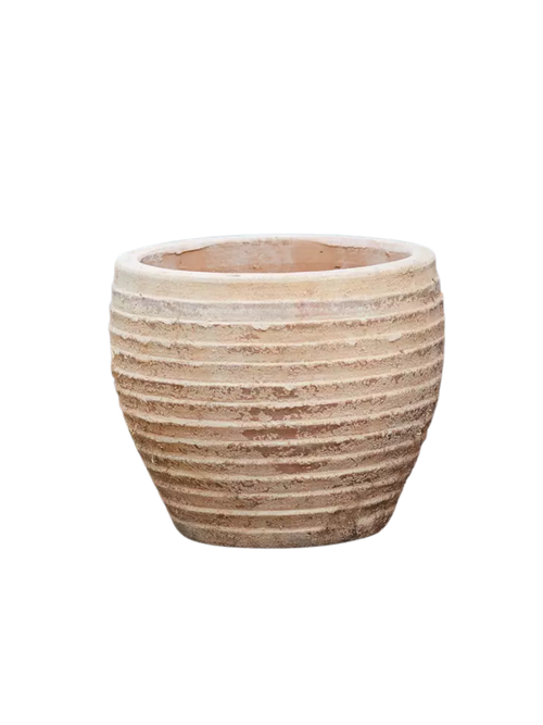 Antiker Ring-Keramik-Pflanzgefäß