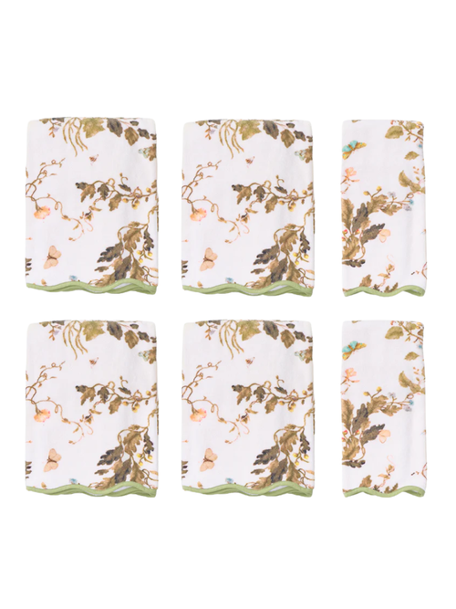 Starterpaket mit floralen Jakobsmuscheln