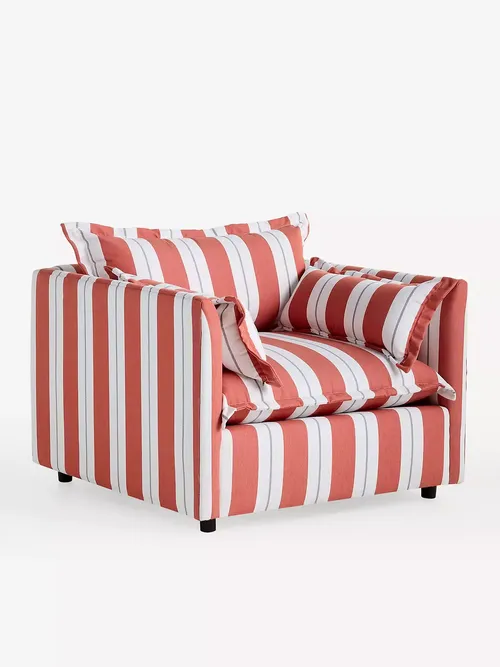 Denver Sunbrella® Stripe Outdoor-Stuhl