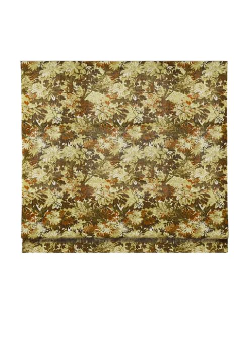 Britt Bengoechea Roman Shad aus Leinen und Baumwolle mit Blumendruck