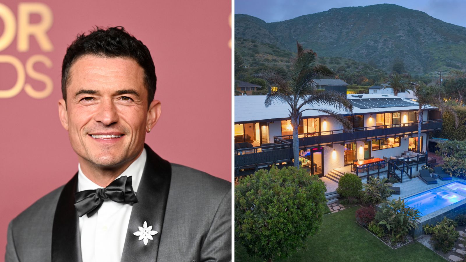 Orlando Bloom; Orlando Blooms Malibu Beach House