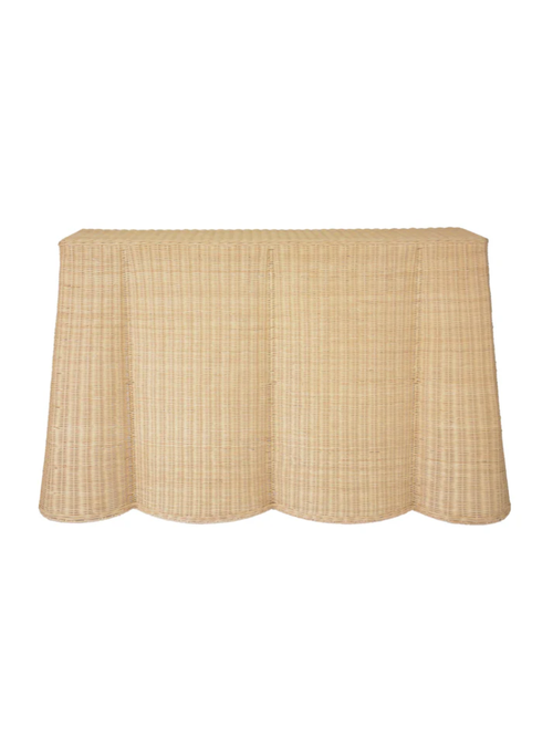 Egan Konsolentisch aus natürlichem Rattan