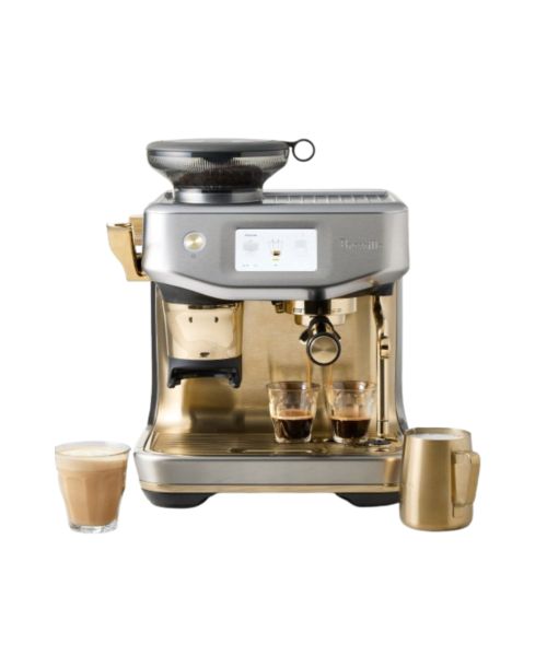 Breville Barista Touch™ Impress Espressomaschine, Edelstahl und Messing
