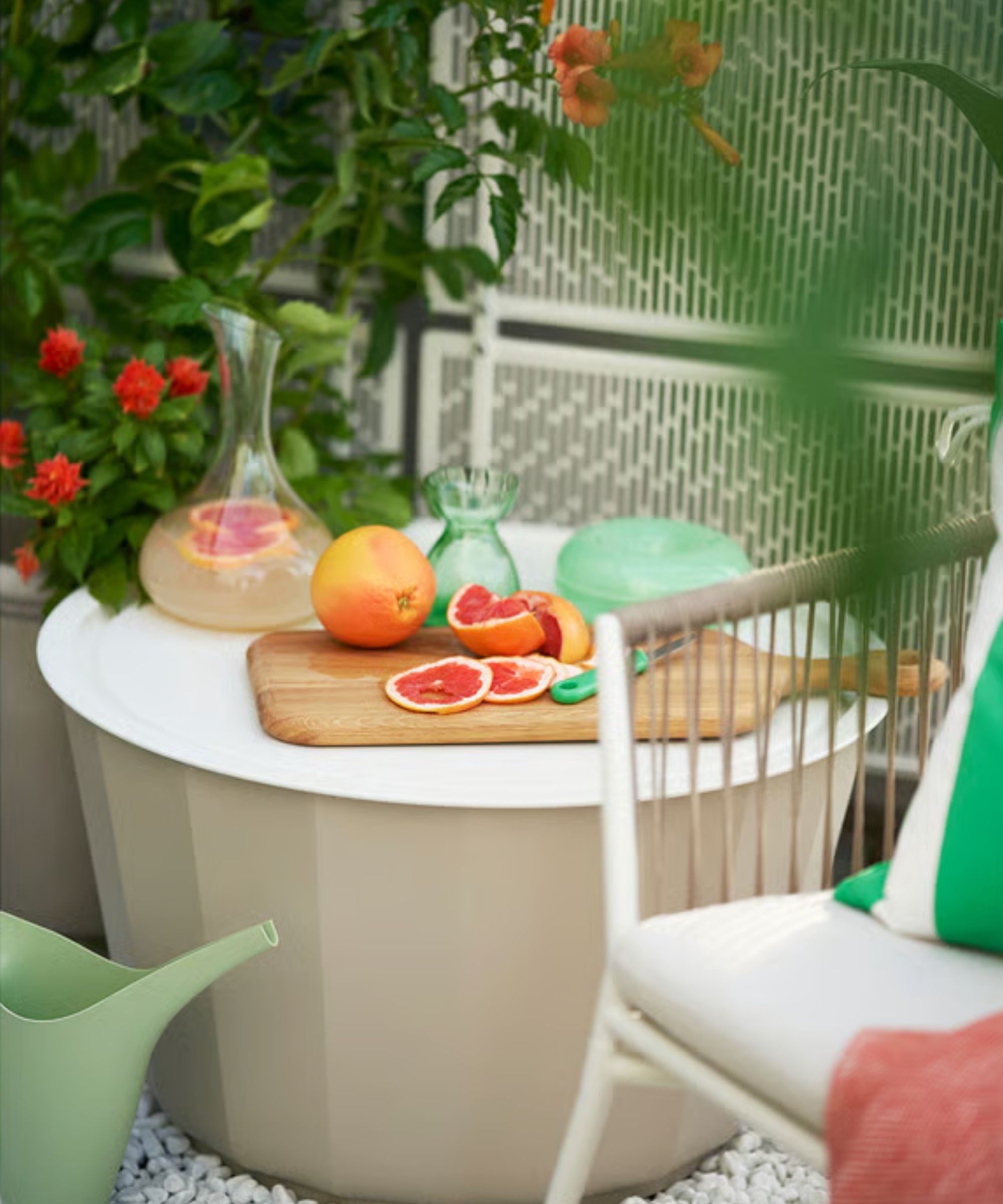 IKEA Outdoor LÅgaskÄr Couchtisch, Beige