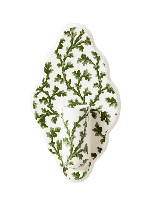 Mari Steinzeug-Wandvase