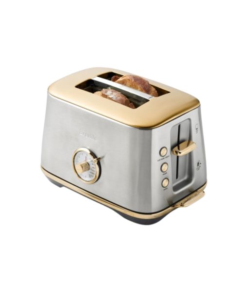 Breville Toast Select™ Luxe 2-Scheiben-Toaster, Edelstahl und Messing
