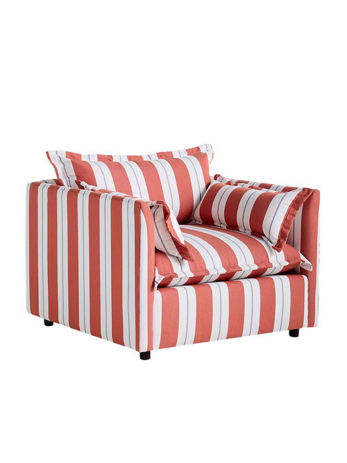 Denver Sunbrella® Stripe Outdoor-Stuhl