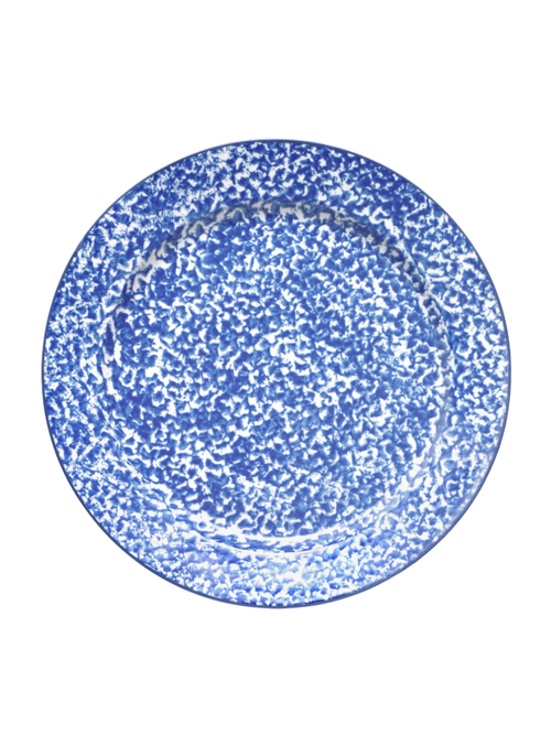 Essteller aus Spongeware, 2er-Set