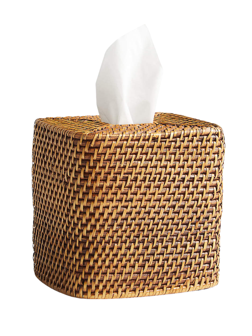 Sedona Honey Quadratischer Taschentuchbox-Bezug