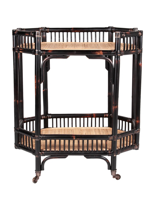 Neyzer Rattan-Barwagen