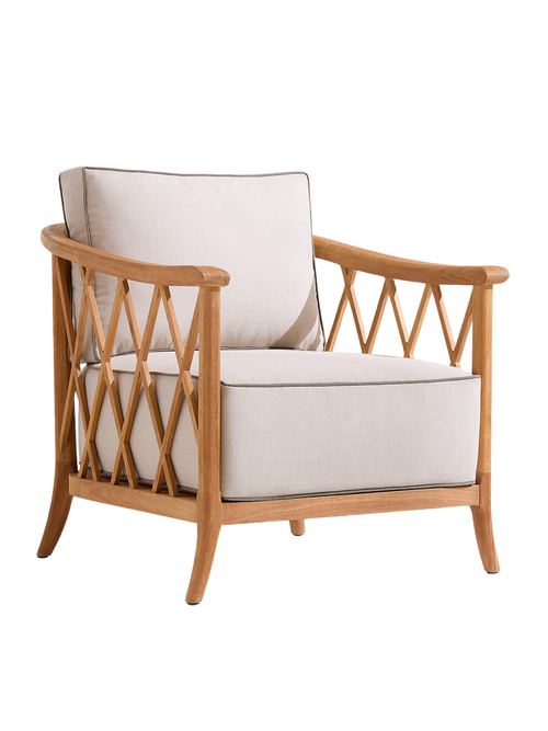 Der Hartford Wood Outdoor Lounge Chair