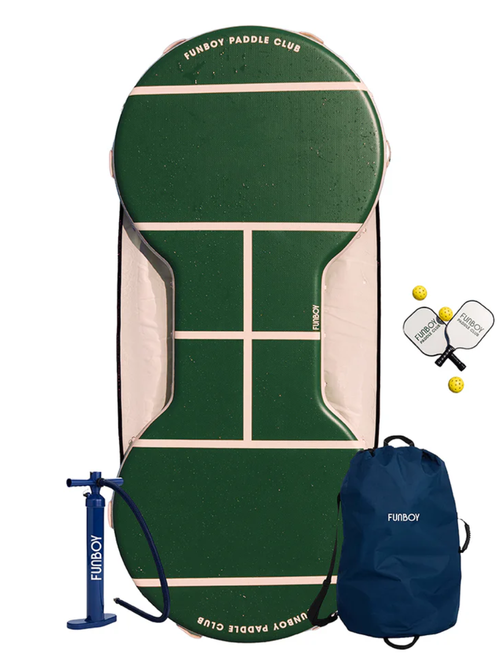 Schwimmender Pickleball-Paddelplatz