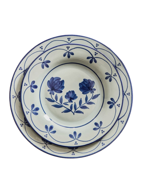 Farrah Floral Salatteller, 4er-Set