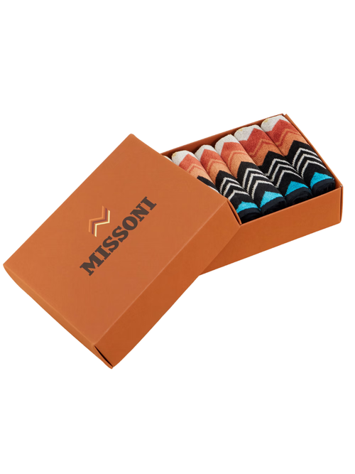 Missoni Home Giacomo Baumwoll-Frottee-Handtücher, 5er-Set