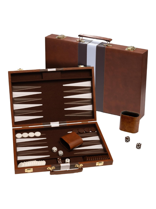 Happy Hippo Backgammon-Brettspiel