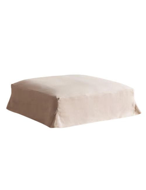 Roma Square Ottoman, Leinen