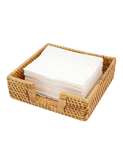 Rattan-Serviettenhalter