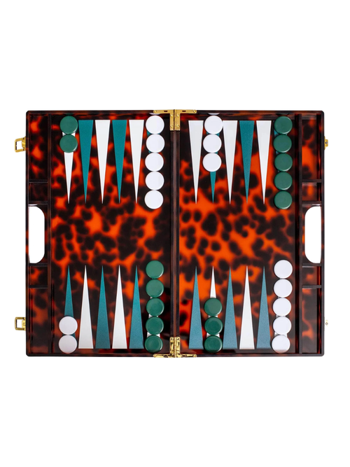 Schildpatt-Backgammon 