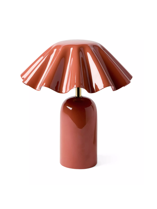 Brooks geriffelte kabellose Tischlampe

