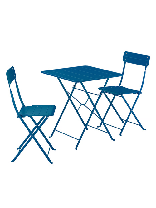 SUNDSÖ Tisch und 2 Klappstühle