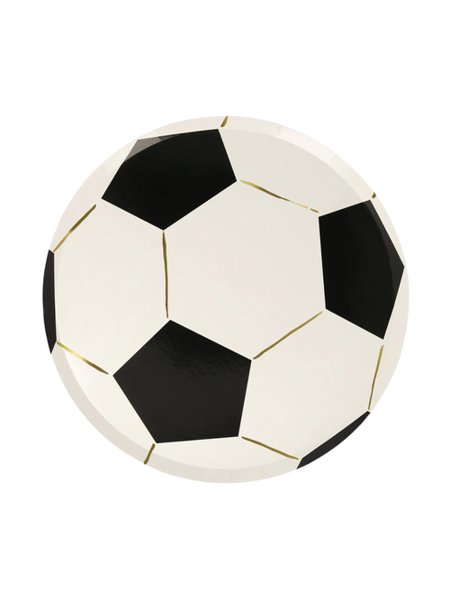 Fußball-Pappteller (x 8)
