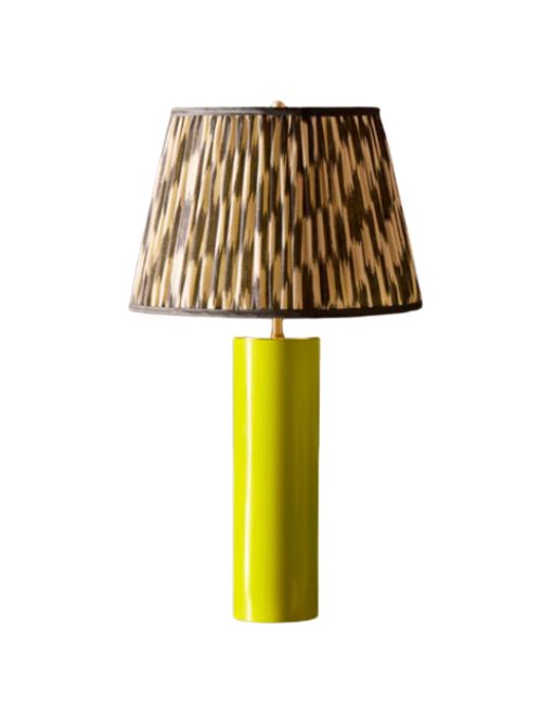 Tischlampe aus Lindenholz