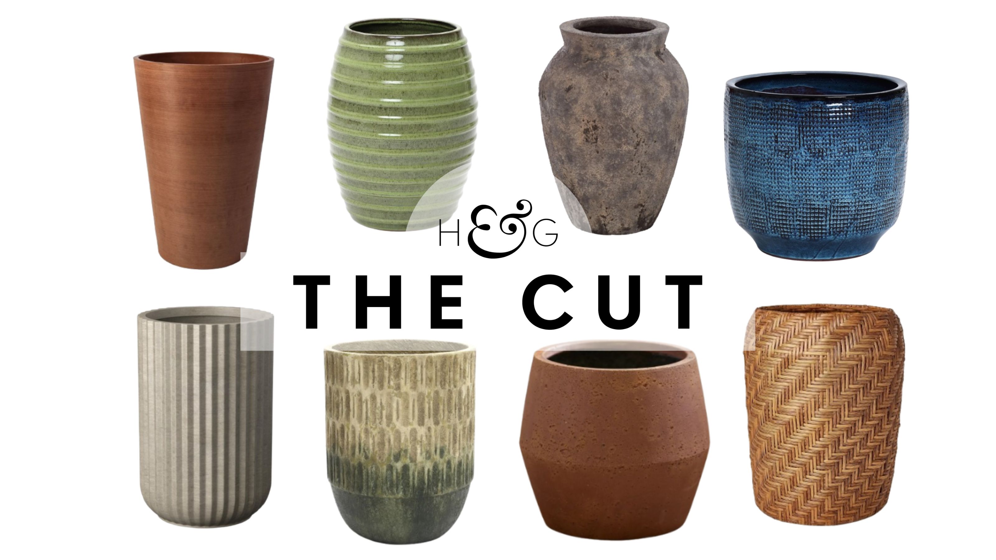 The Cut – Töpfe für hohe Pflanzgefäße