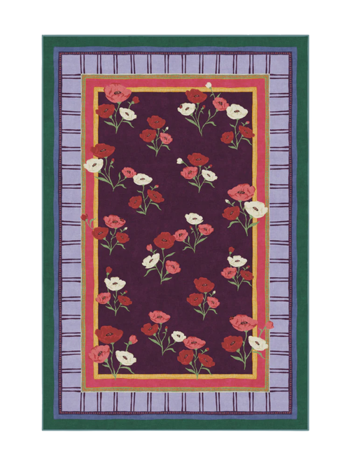 Ambroeus Royal Plum Teppich, 6' x 9'