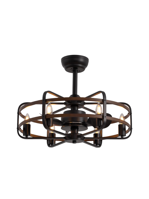 Cantin Classic Caged Farmhouse Deckenventilator 