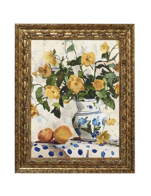 Blumengemälde Wandkunst