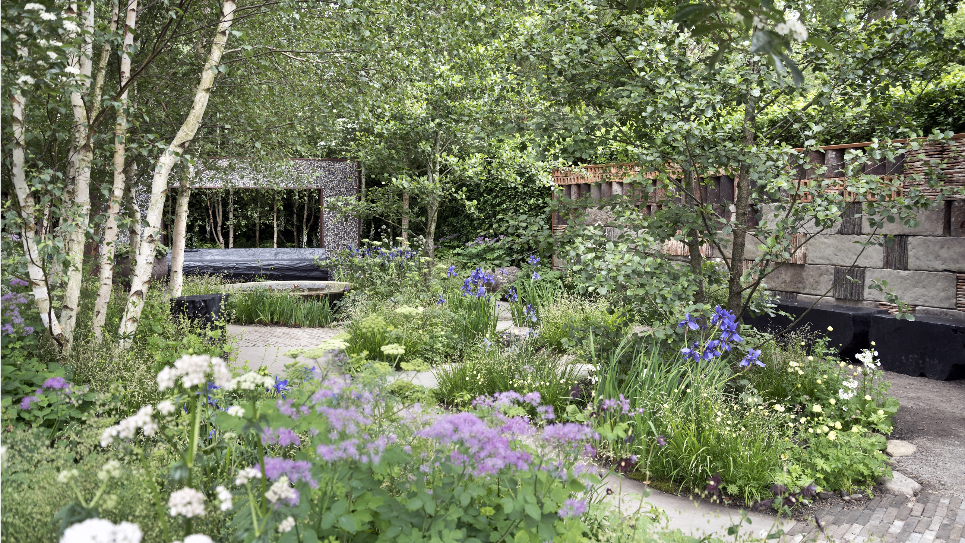 Chelsea Flower Show 2025, Schichtbepflanzung in Rabatten