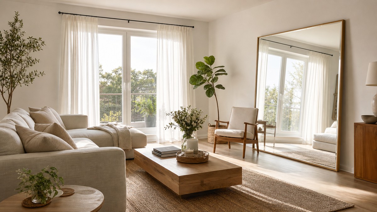 Diese eine einfache Veränderung im Wohnzimmer lässt den Raum sofort größer und heller wirken