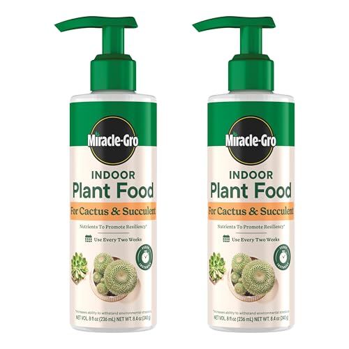 Miracle-Gro Zimmerpflanzennahrung für Kakteen und Sukkulenten, 2er-Pack