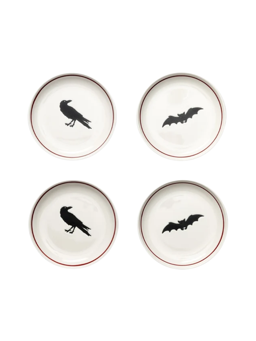 Halloween-Dessertteller (4er-Set)