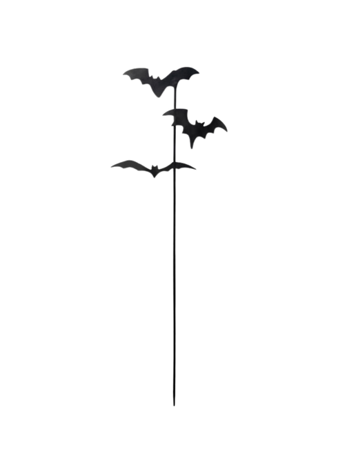 Fledermaus-Hofpfahl aus Metall