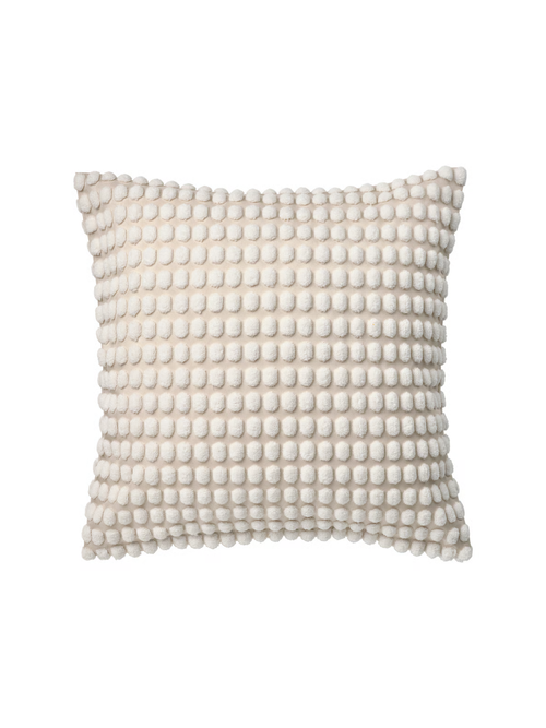 Svartpoppel-Kissenbezug – gebrochenes Weiß, 20 x 20 cm 