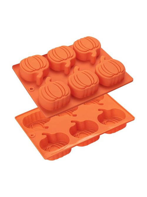 Kürbisformen aus Silikon, 2er-Pack 