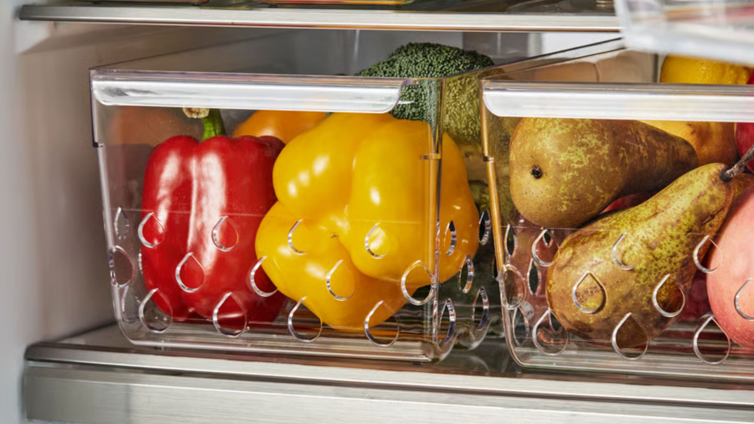 Dieser einfache IKEA-Kühlschrank-Organizer für 5 US-Dollar ist das Einzige, was verhindert, dass die Einkäufe meines Bauernmarkts im Müll landen