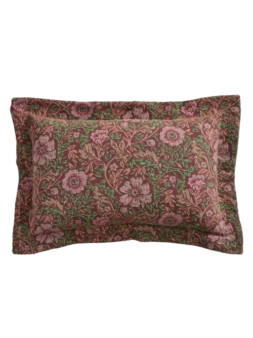 Dekoratives Lendenwirbelkissen von Edith Vine aus Jacquard 
