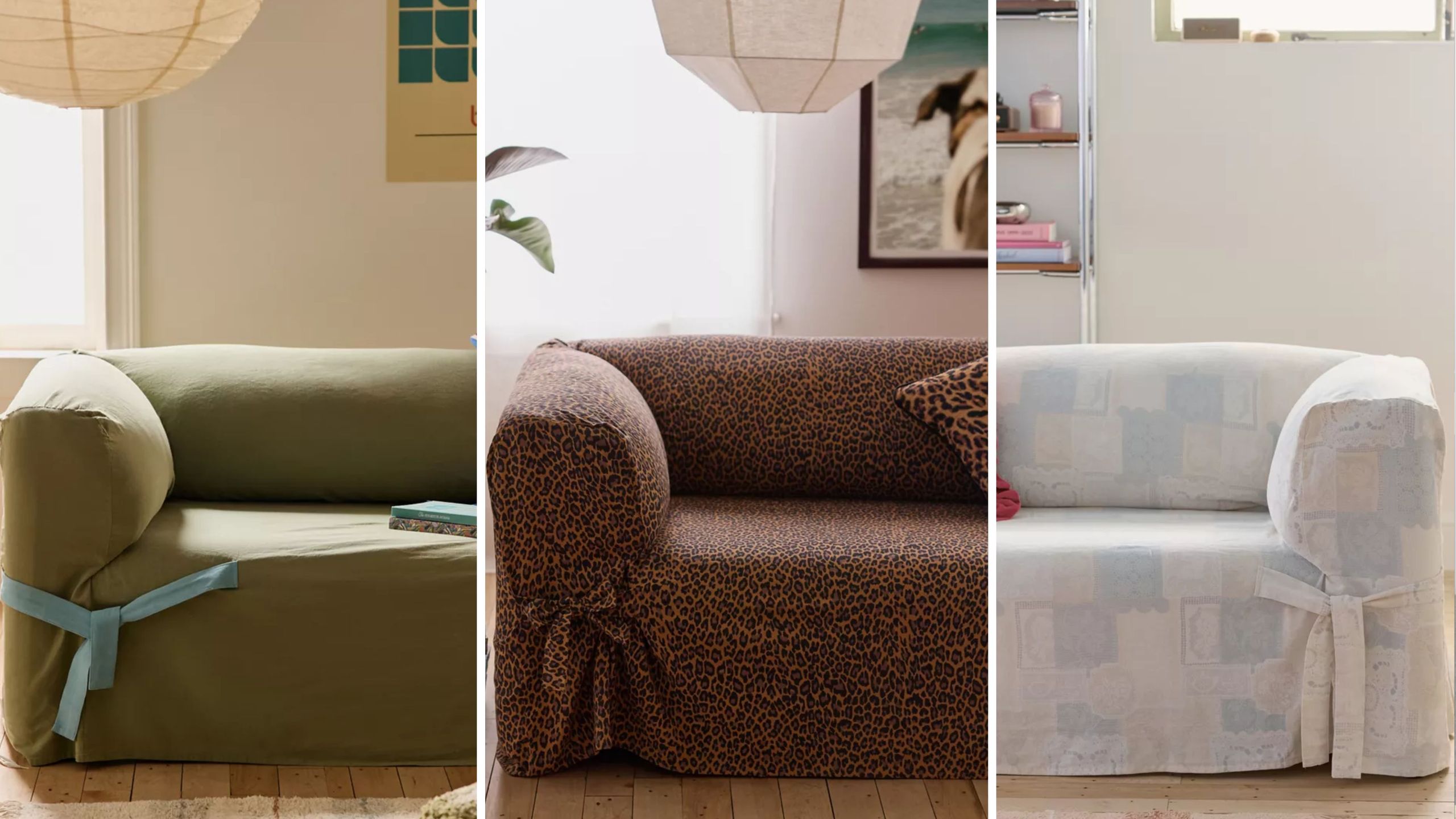 Ich bin damit fertig, bei den Farben meines Sofas auf Nummer sicher zu gehen – mit dem 200-Dollar-Schonbezug von UO kann ich mein Sofa für jeden Trend im Jahr 2026 umgestalten