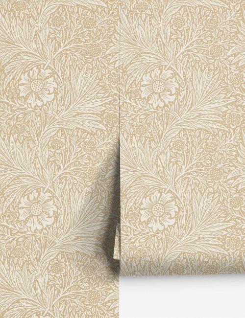 Ringelblumen-Tapete von Morris & Co.