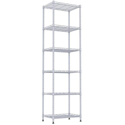 6 Regale aus Stahl 