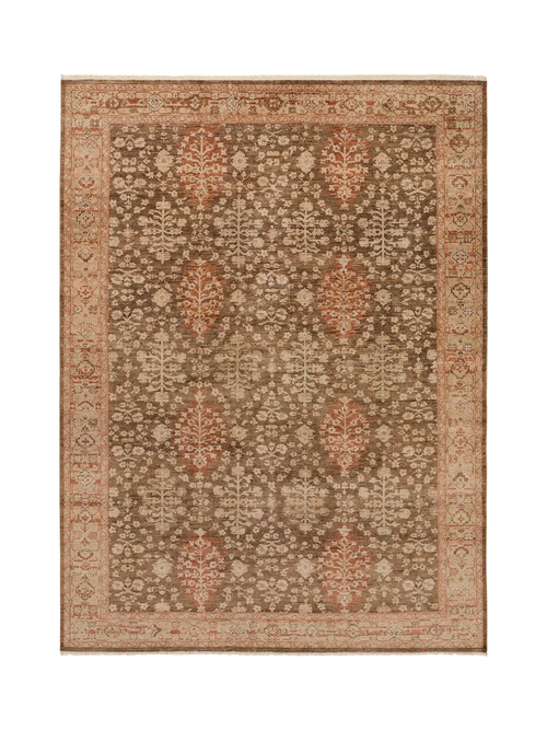 Walton handgeknüpfter Teppich, 6' x 9'