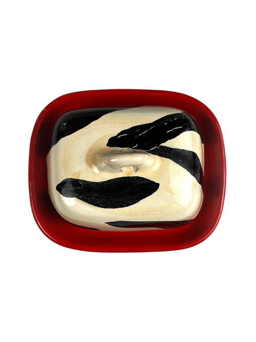 Zebra-Butterdose
