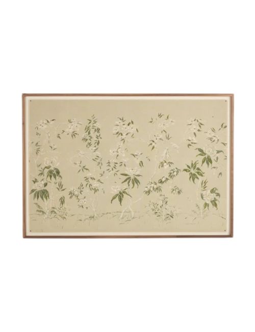 Leinen-Chinoiserie von Laurel-Dawn Latshaw